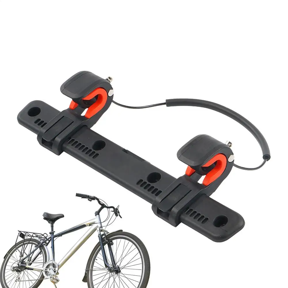 AliExpress NONE Bicycle Side Bag Buckle Adjustable Saddle Rack Bag Clip for Motorcycles Bicycle And Motorcycle Pannier Rack Accessories for Bike
