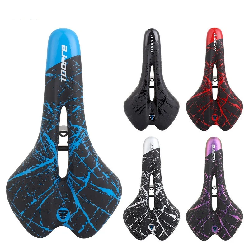 

Trendy Hollow Bicycle Saddle For Men And Women Summer Breathable MTB Saddle Soft Comfortable Bicycle Saddle Cycling Accessories