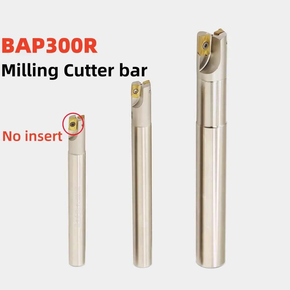 1PCS BAP300R 10 12 16 mm Carbide Insert Clamped Milling Cutting Shoulder Right Angle Precision Cutter End Mill APMT 1135 Holder