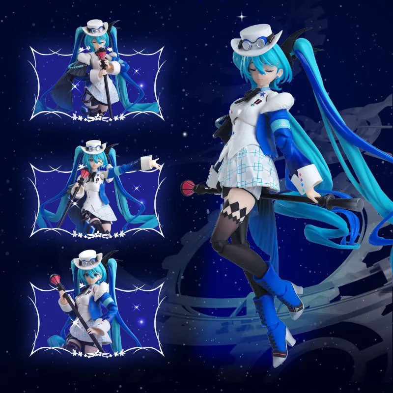 ブロックキーズ MIKU WITH YOU 初音ミク 組み立てブロック アニメフィギュア おもちゃ PVC製 キッズトイ ドール コレクション フィギュア ギフト
