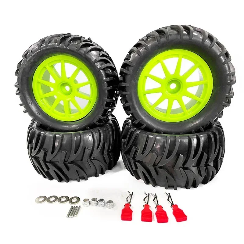 Large Tires Widening Tires for 1/10 1/12 RC Cars WLtoys 144001 124019 124018 124017 124016 RC Car Upgrade Wheel Spare Parts