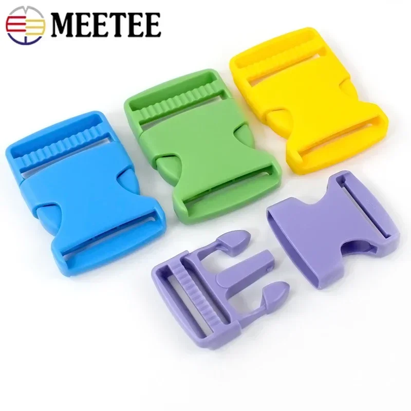 10Pcs 10-38mm Plastic Buckle Backpack Strap Side Quick Release Closure Buckles Pet Collar Belt Adjuster Clasp DIY Accessories