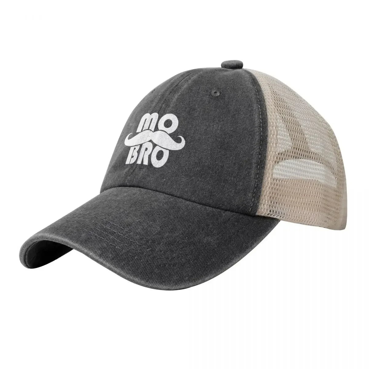 MO BRO design for the magnificent men with mustaches Baseball Cap Military Tactical Cap Rugby Fishing cap Female Men's