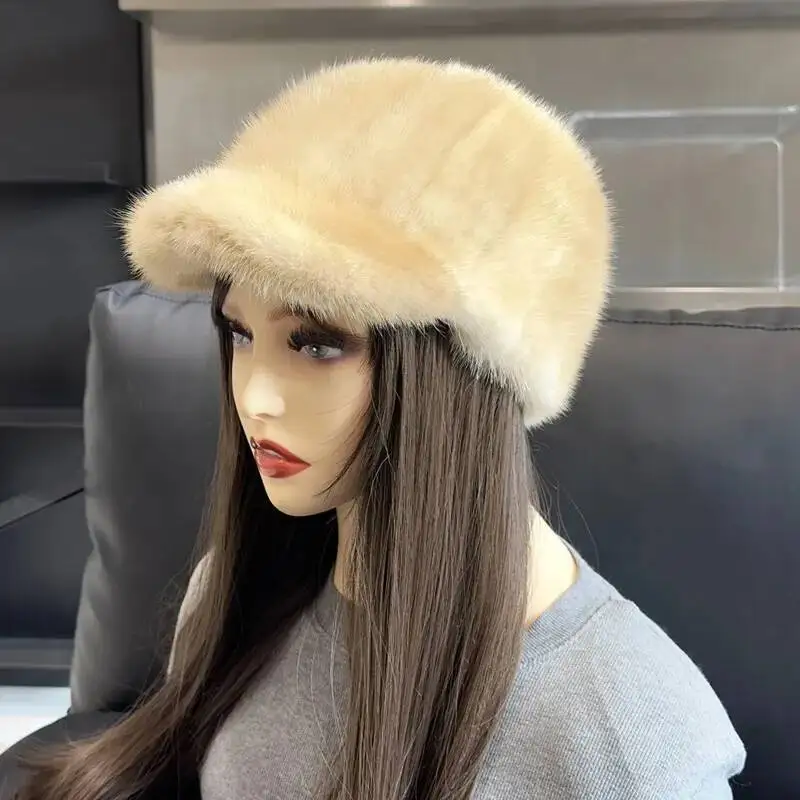 real-mink-fur-hat-women-winter-thickened-warm-fur-duck-tongue-hat-fashion-baseball-hat-luxury-natural-fur-hat-female-fur-hat