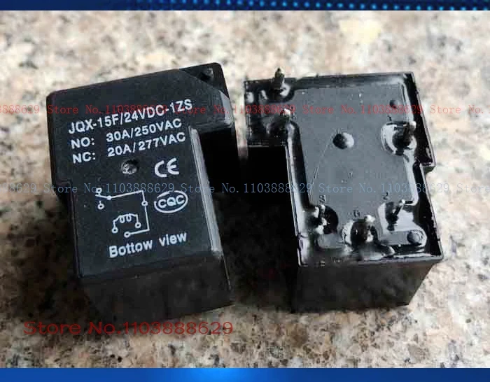 30A JQX-15F 12VDC/24VDC-1ZS T90-1C-6P