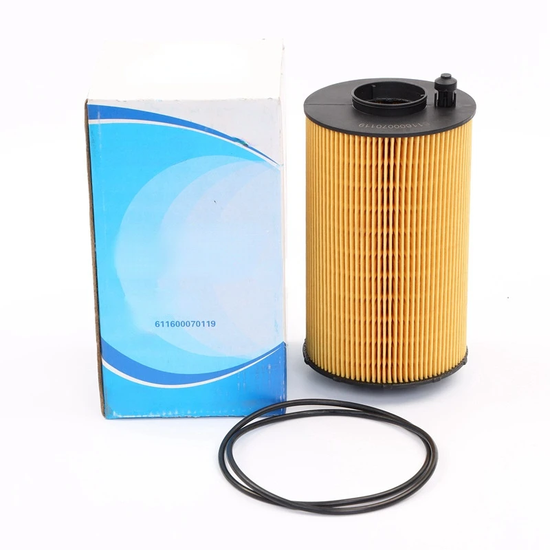 Heavy Duty Truck Oil Filter Suit 1/5/10pcs for Jiefang Han V  Weichai Engine OEM No. 611600070119 611600070065 Diesel Auto Parts