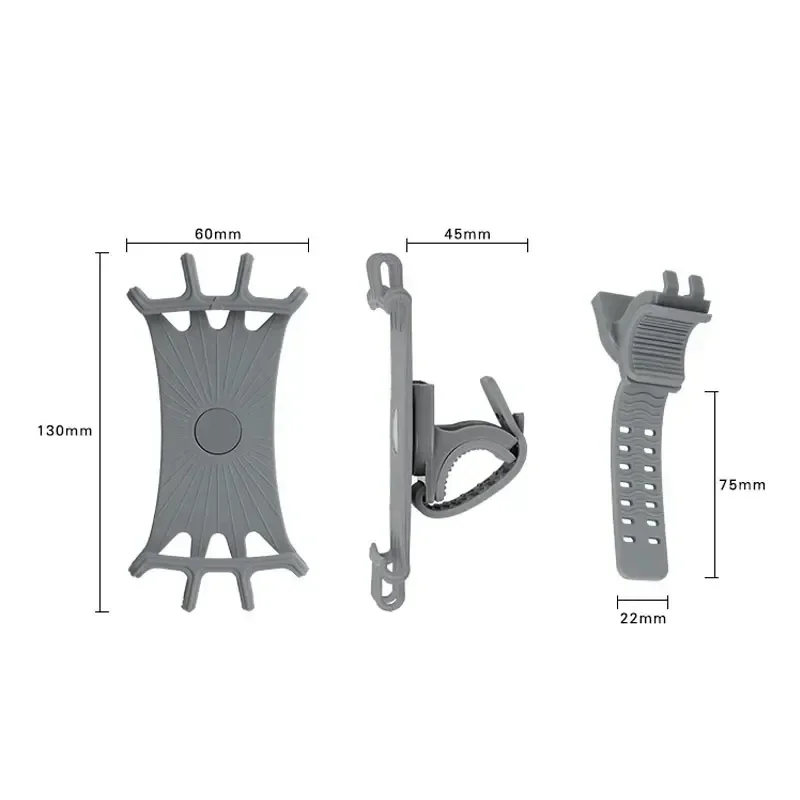 360° Removable Phone Holder Universal Phone Mount for Bicycle Motorcycle Scooter Phone Mount for 4\