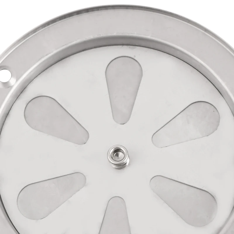 95/125mm Adjustable Air Vent Grille Round Ducting Ventilation Grilles Cover BBQ Grill Smoker Exhaust Vent Stove BBQ Accessories