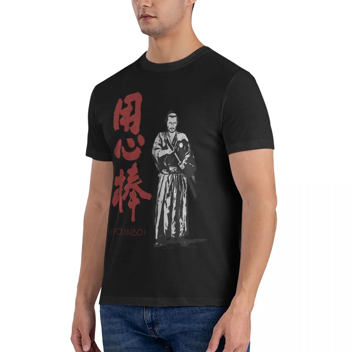 Casual Toshiro Mifune T-Shirts Men Round Collar Cotton T Shirt yojimbo Short Sleeve Tees Gift Idea Clothes