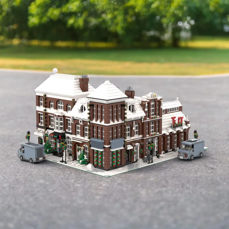 

9010 шт. MOC домашние модификации строительные блоки креативные здания подарок для детей развивающая игрушка на день рождения