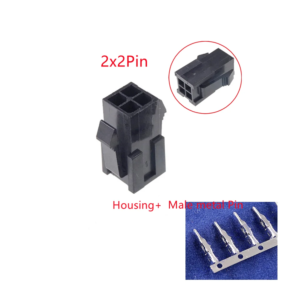 10 Sets 3.0mm Micro-Fit 3.0 Connector Female Housing 2 4 6 8 10 12 14 16 18 20 22 24 P Panel Mount Ears + Terminal Molex 43020