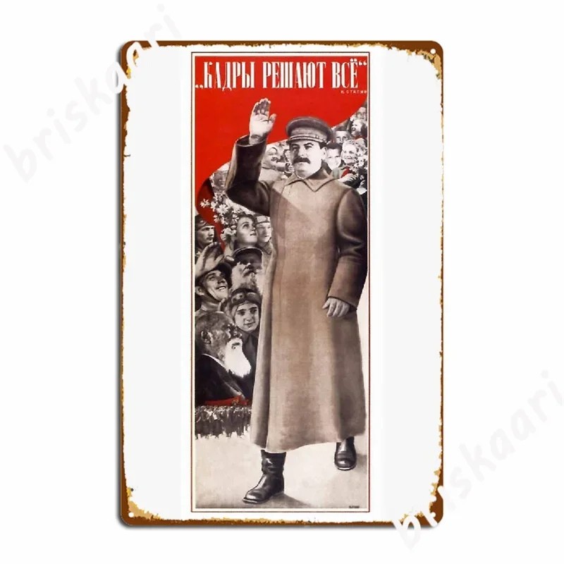 Soviet Cccp Propaganda Communist Metal Signs pub Club Bar Customize Plaques Tin sign Posters