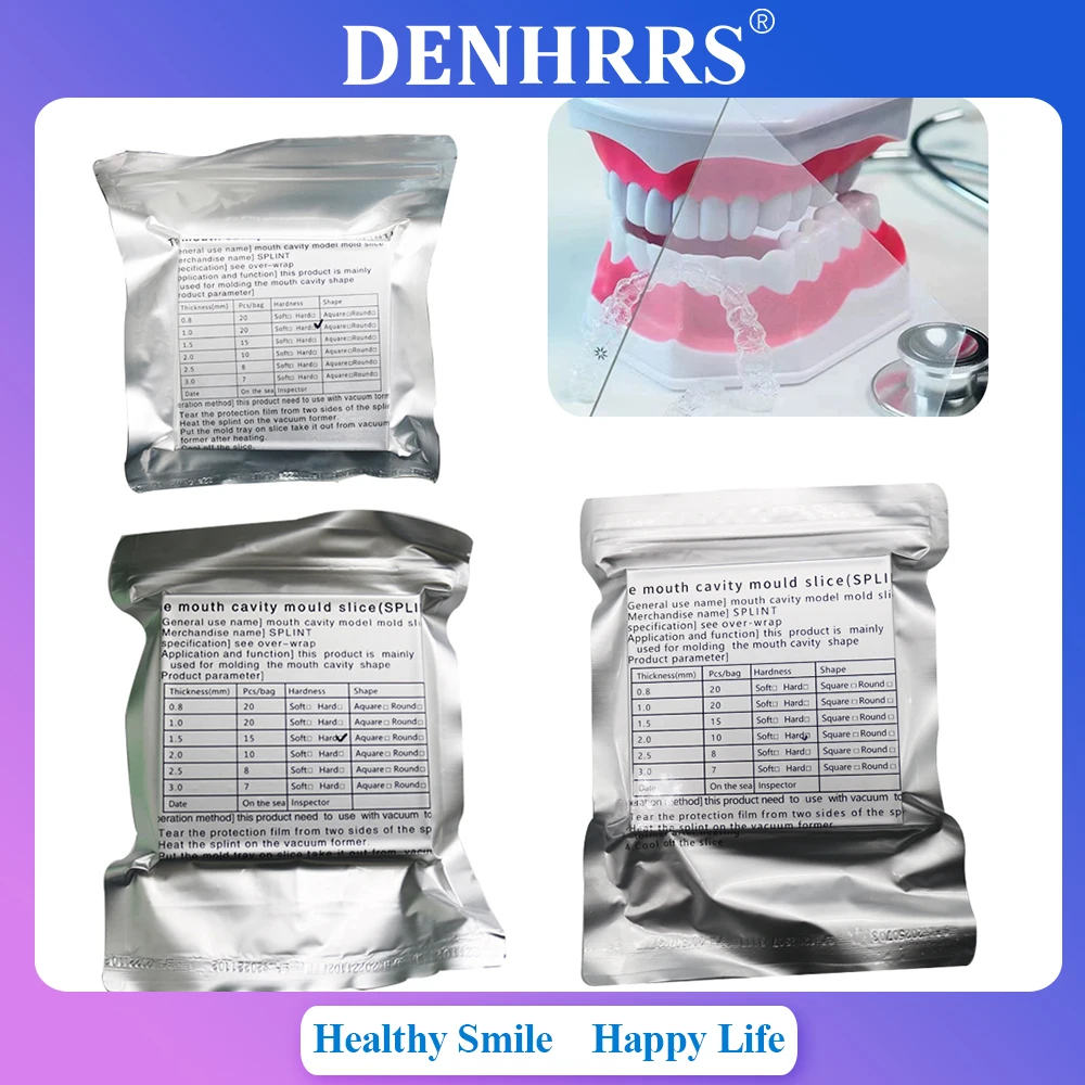 

1Pack Orthodontic Dental Retainer Splint High Quality High Elasticity Dental Materials