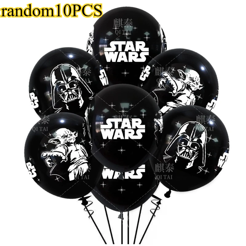 12/24 Stück Neue Star Wars Spiel Geburtstags-Luftballons Anime Film Kinder Party Dekoration Latex-Ballons Party-Favoriten Heim-Deko