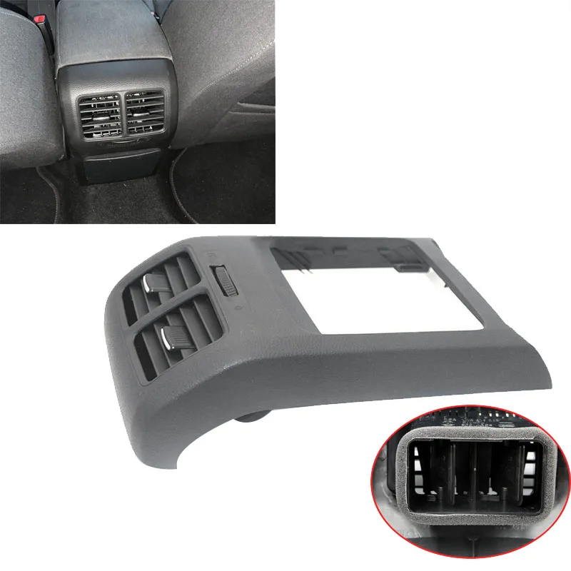 Car Air Conditioning Vent Center Armrest Rear Air Vent Cover For- Jetta 5 Mk5 V Golf MK6 1KD 819 203