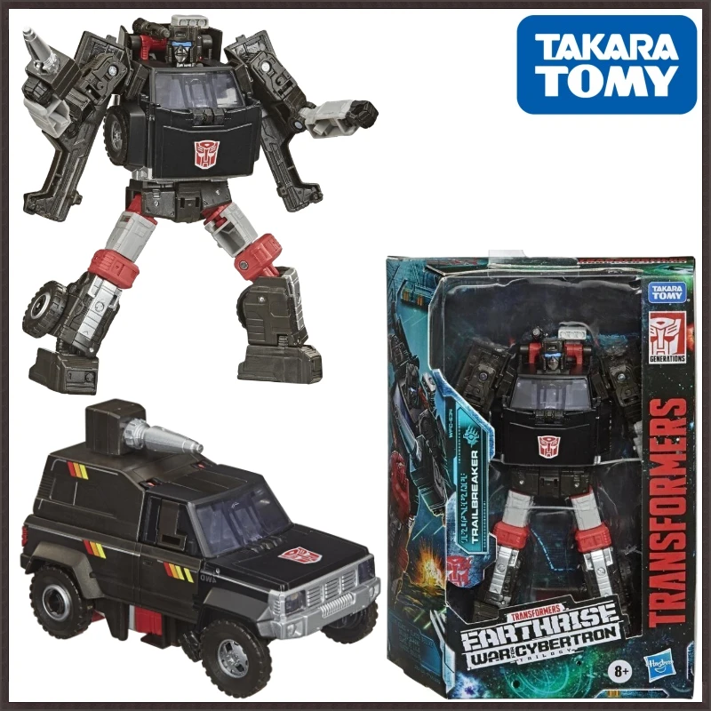 

В наличии Takara Tomy Трансформеры серии G Earthrise WFC-E34 Trailblazer Коллекционные Фигурки трансформер куклы популярные игрушки