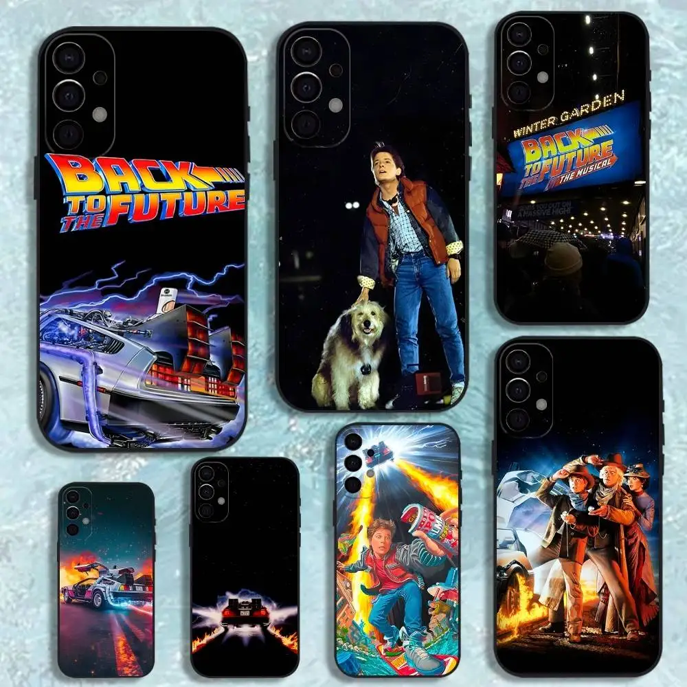 

Movie Back To The Future Phone Case For Samsung S25,S24,S21,S22,S23,S30,Ultra,S20,Plus,Fe,Lite,Note,10,9,5G Black Cover