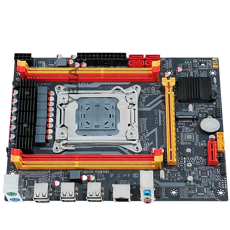X79 LGA2011-2 Gaming Motherboard Combo Server Board with E5-2689 2660 2680V2 CPU