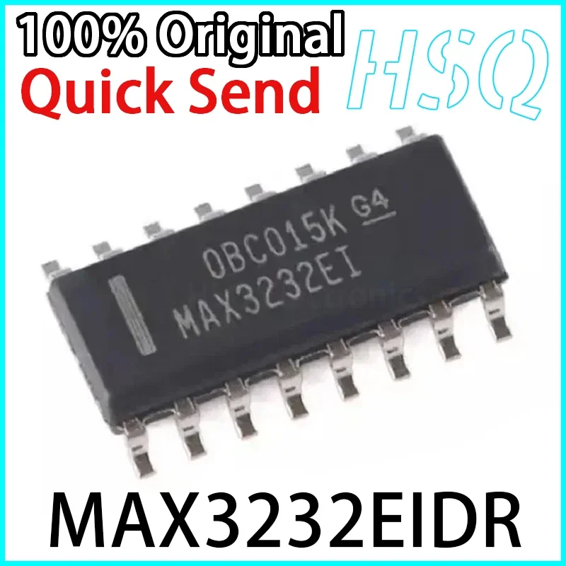 5PCS New Original MAX3232EIDR MAX3232EI SOP-16 Line Driver Chip in Stock