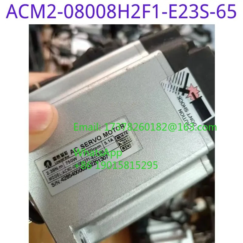 Tweedehands motor ACM2-08008H2F1-E23S-65 functionele test OK