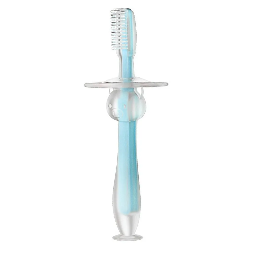 1Piece Kids Soft Silicone Training Toothbrush Baby Children Dental Oral Care Tooth Brush Tool Baby kid tooth brush baby items