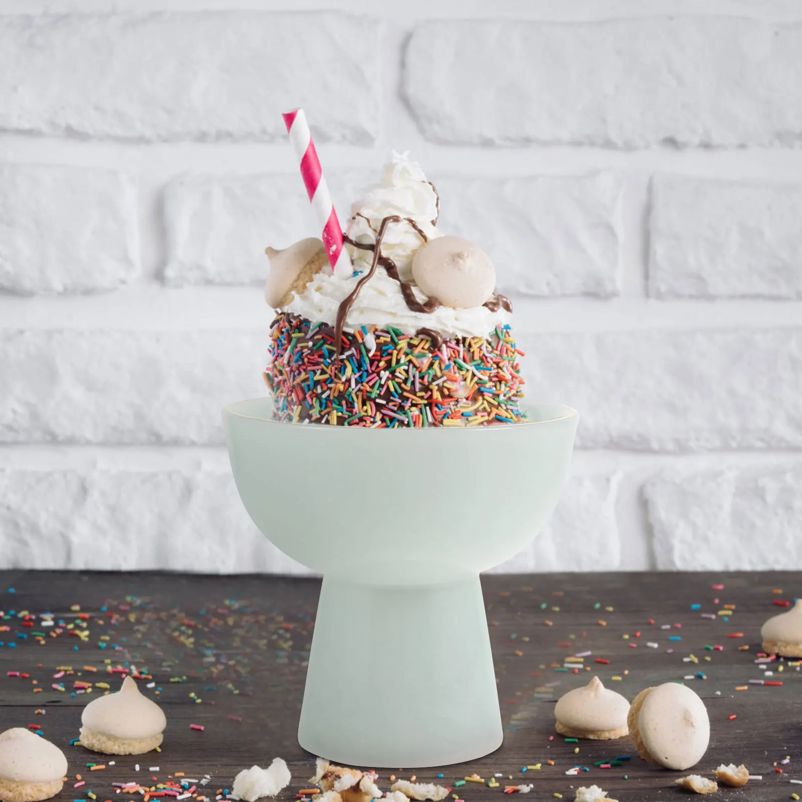 

Керамическая чашка для десерта, держатель для мороженого, чаша для йогурта, пудинга, практичная чашка для сервировки еды для ресторана, отеля