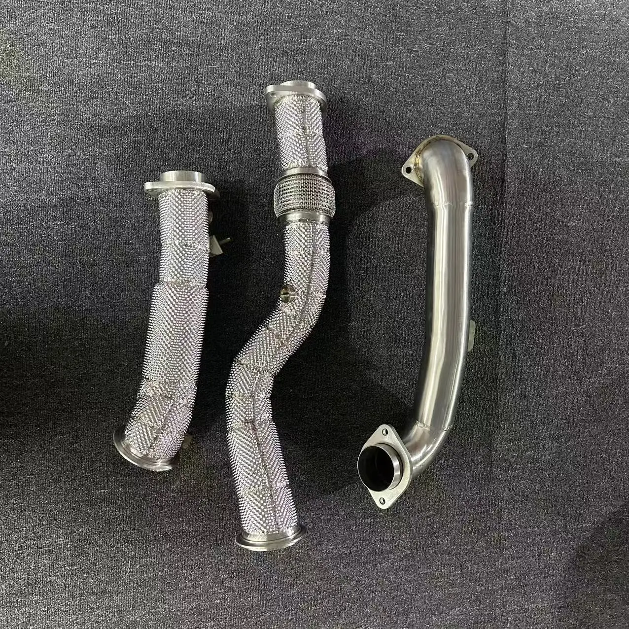 

PRO Stainless Steel Performance Exhaust Downpipe for BMW M2 M2C G87 S58 3.0T with Insulated Front Pipe Downpipe