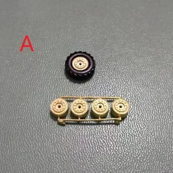 1/87 Statically Modified Metal Wheels RC Car Part