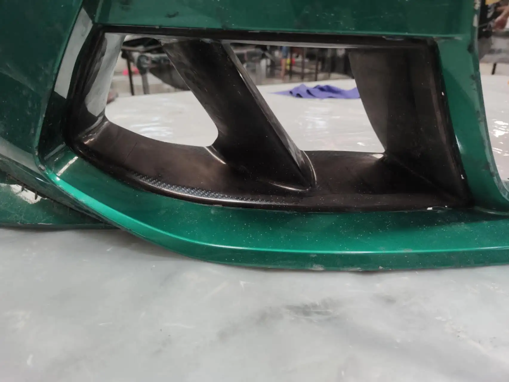 

Carbon Fiber Front Bumper Lip Air Vent Cover Trim Canards Auto Accessories for BMW 3 4 Series G80 G82 G83 M3 M4 2021+