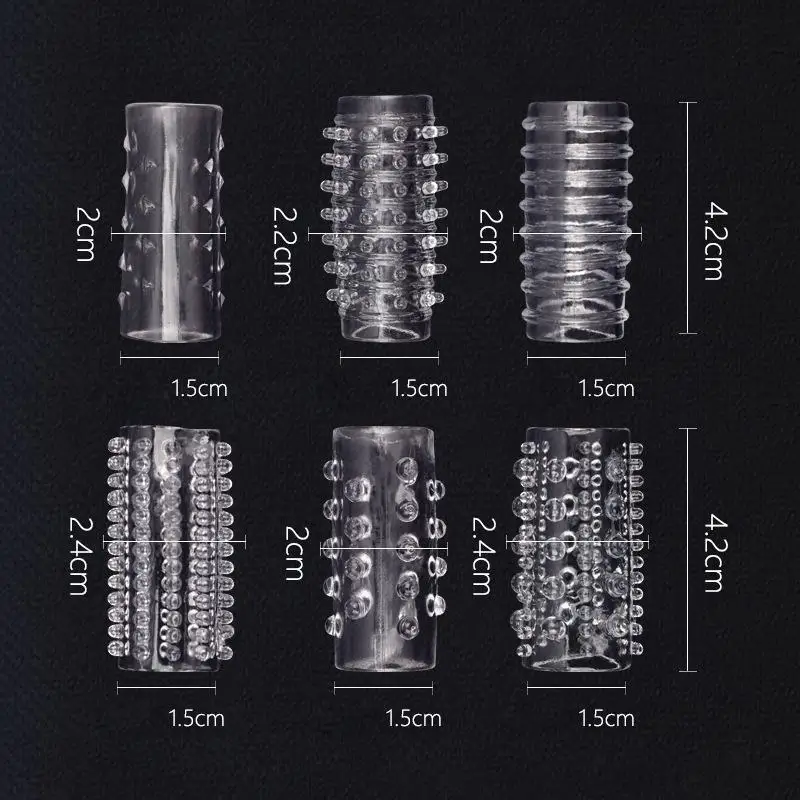 페니스 익스텐션 슬리브, 재사용 가능한 페니스 콘돔, 신축성 있는 사정 지연, 음경 강화 슬리브 시스, 커플용 섹시한 장난감