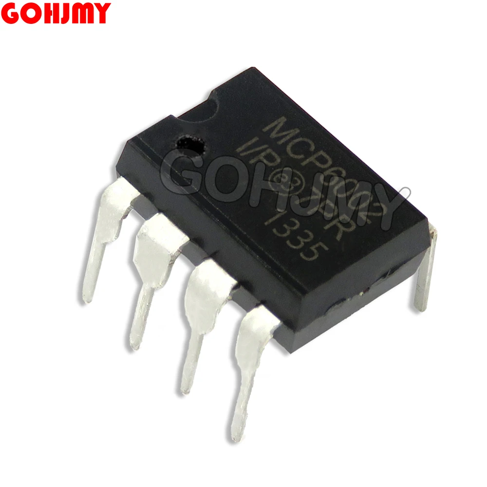 10PCS DIP-8 MCP6002-I/P MCP6004-I/P MCP602-I/P MCP601-I/P MCP602 DIP IC New 