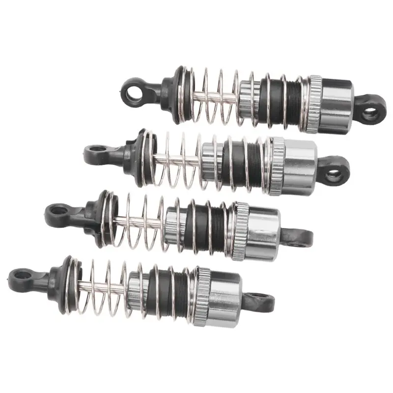4Pcs Oil Metal Shock Absorber Damper For HBX 16889 16889A 16890 16890A SG1601 SG1602 1/16 RC Car Upgrade Parts