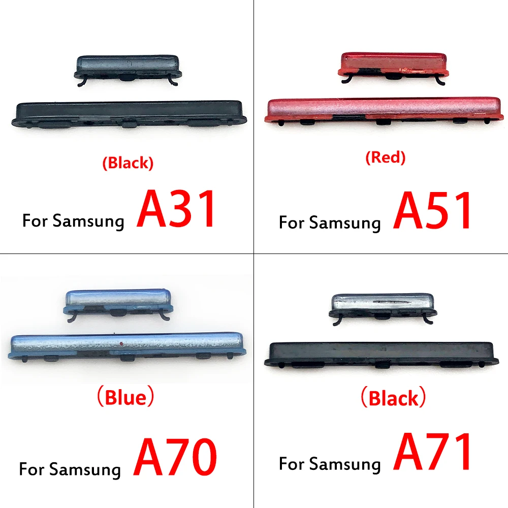 New For Samsung A31 A315F A51 A515F A70 A705F A71 A715F Power Button + Volume Side Button