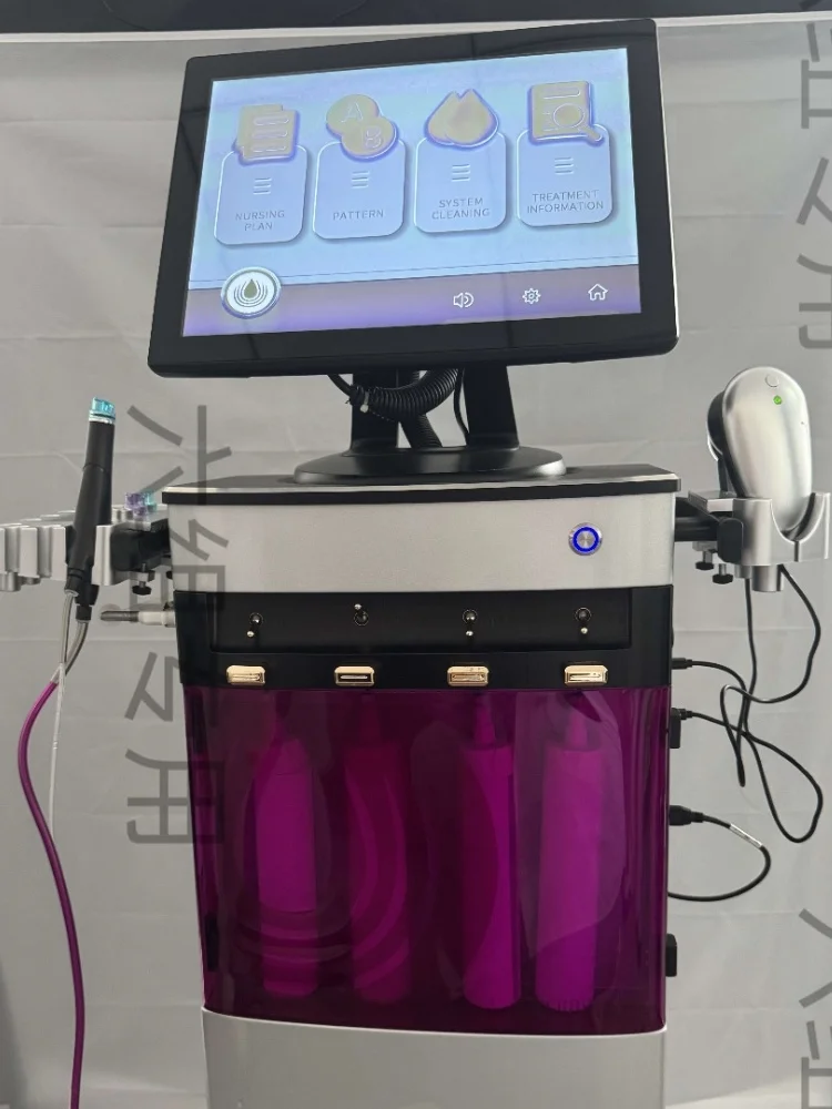 

New Hydra Oxygen Facial Multifunction Skin Care Machine: Facial Cleaning, Rejuvenation, Blackhead Removal & Face Lifting