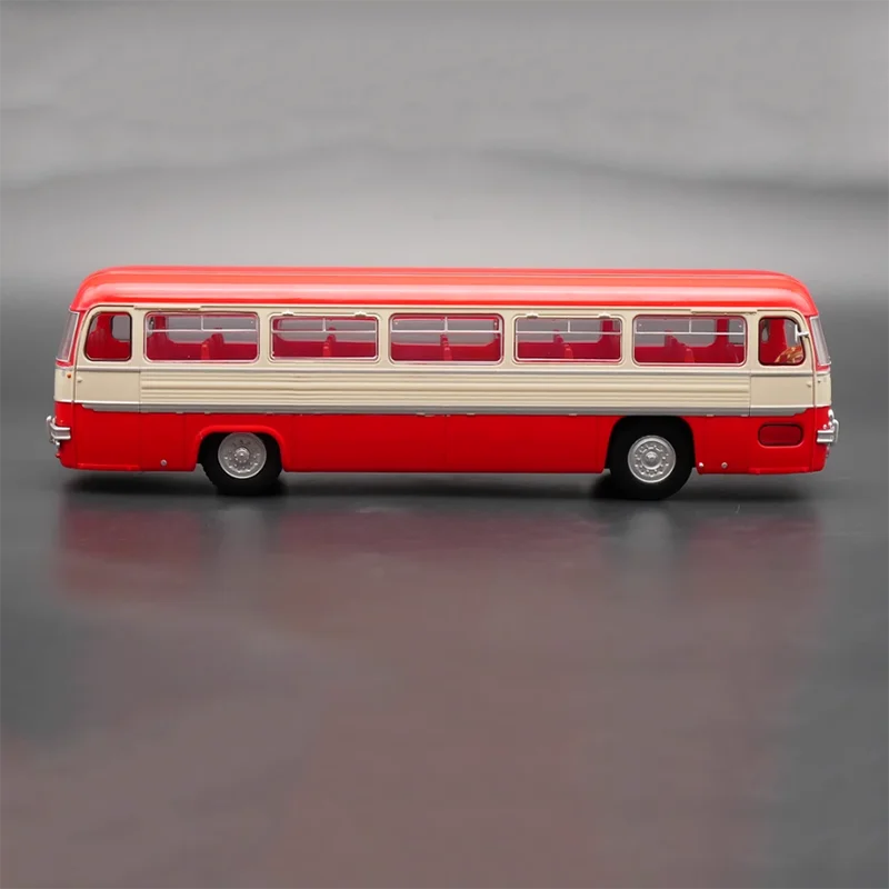 Diecast 1:43 Scale Ixo Chausson Ang Bus Alloy Vehicle Model Finished Simulation Collection Decoration Gift Toys Display