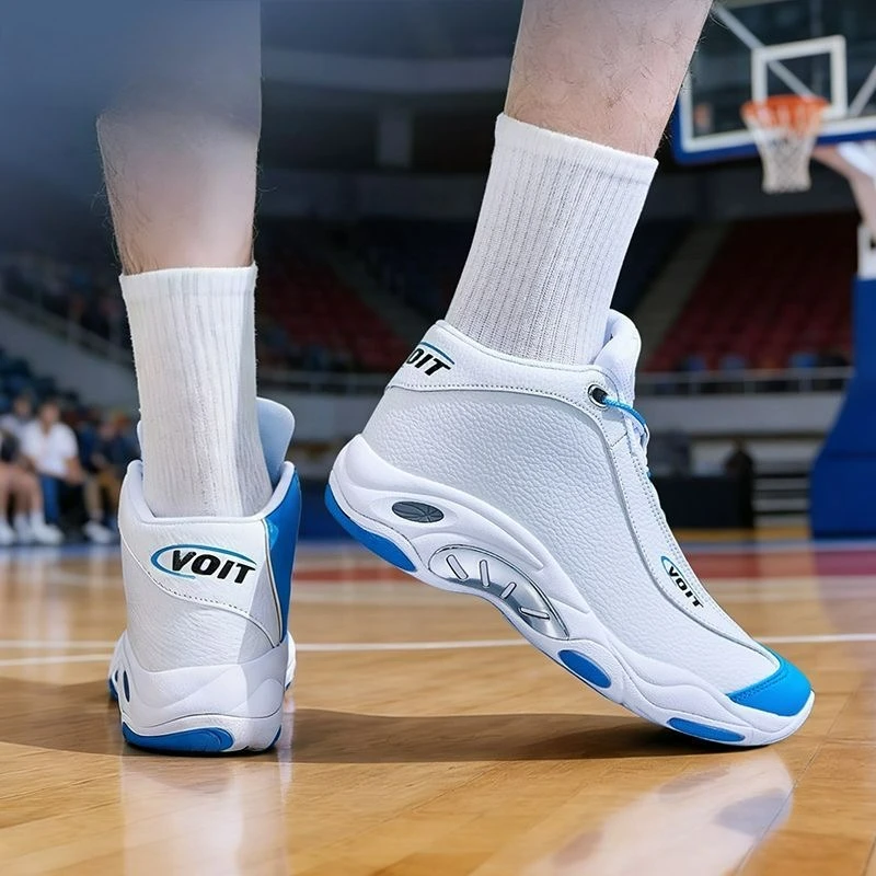 Super coole Basketballschuhe für Herren, Designer-High-Top-Trainingsschuhe für Herren, Outdoor-Basketball-Sneaker, Herren-Sportschuhe aus Leder – Detail 6