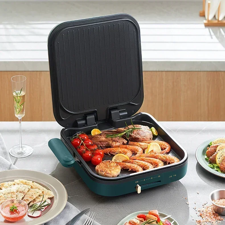 Multi-function new electric baking pan household double-sided heating griddle pancake removable and washable deepening oven