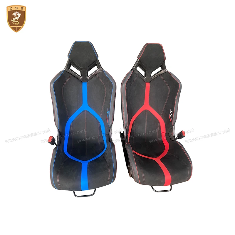 Dry Carbon Car Seat For Lamborghini LP700 LP750 Modify SVJ Design Multicolour Interior Seats Back Exclusive Car Accessories