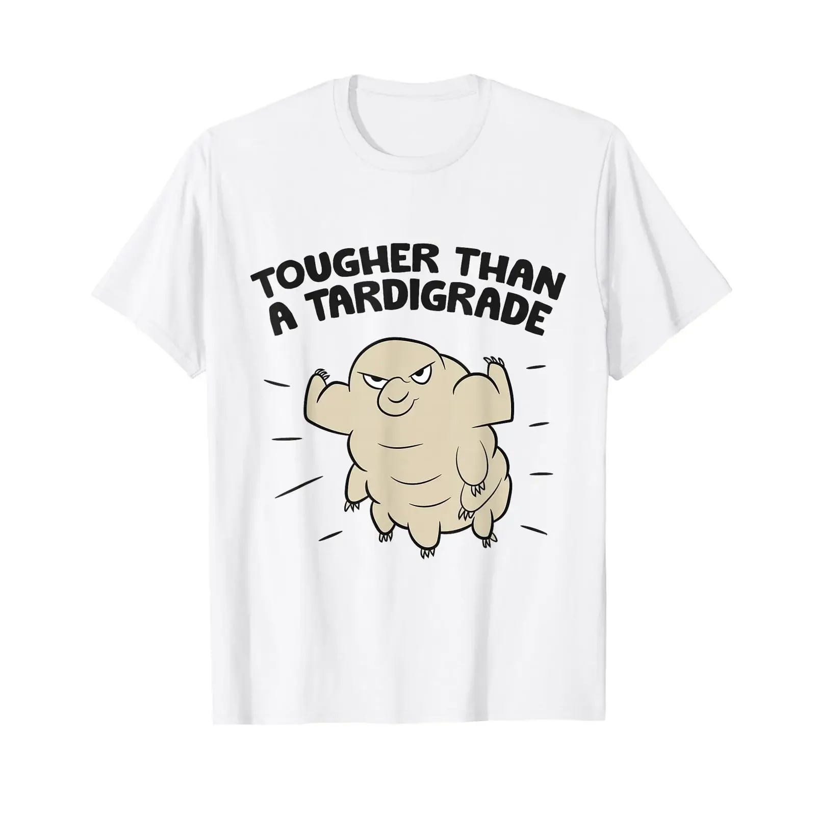 Tardigrade Science Water Bear Tougher Than A T Shirt vintage Washed streetwear Slightly homme fashion Soft designer clothes