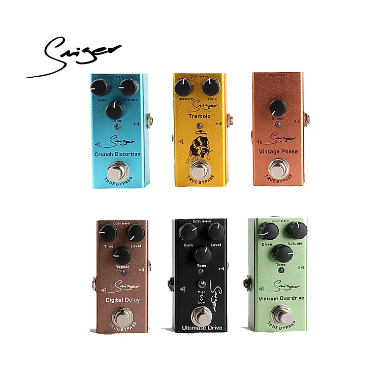 E-shop Hot Sale Wholesale Price Musical Accessories Multi Overdrive Electric Guitar Effect Pedal Digital