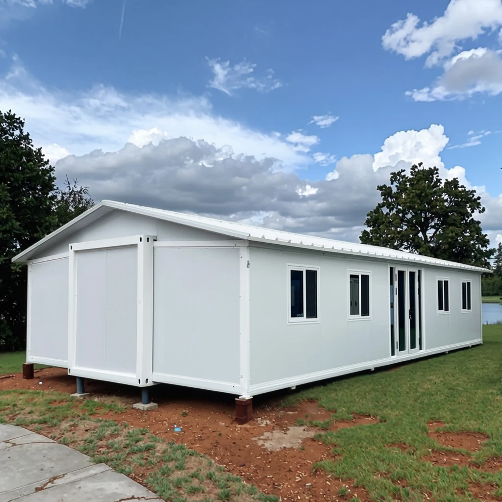 40ft Shipping Prefab Container Expandable House for Sale Light Steel Folding Prefabricated Home Villa 2 3 Bedroom