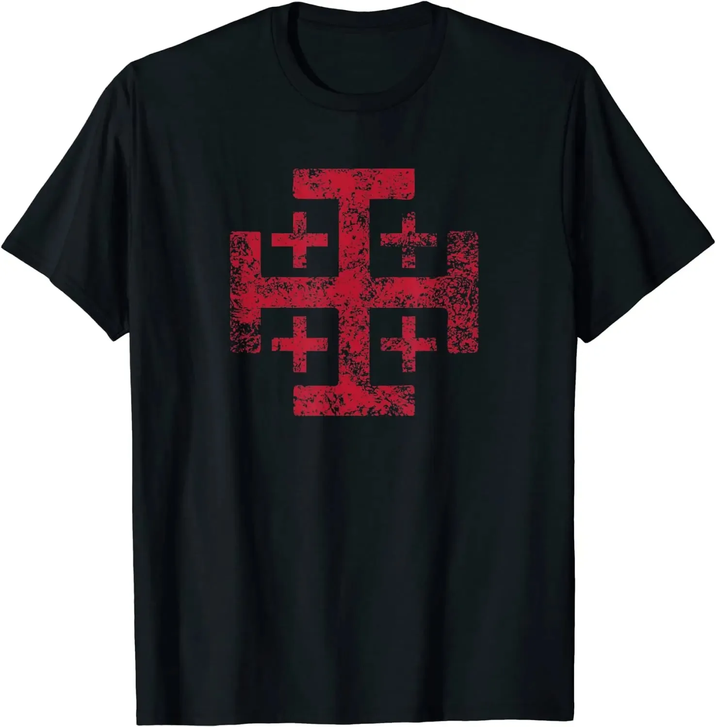 2026 Knight's Templar Jerusalem Cross Kingdom of Jerusalem Men T-Shirt Short Sleeve Casual  O-Neck Summer TShirt
