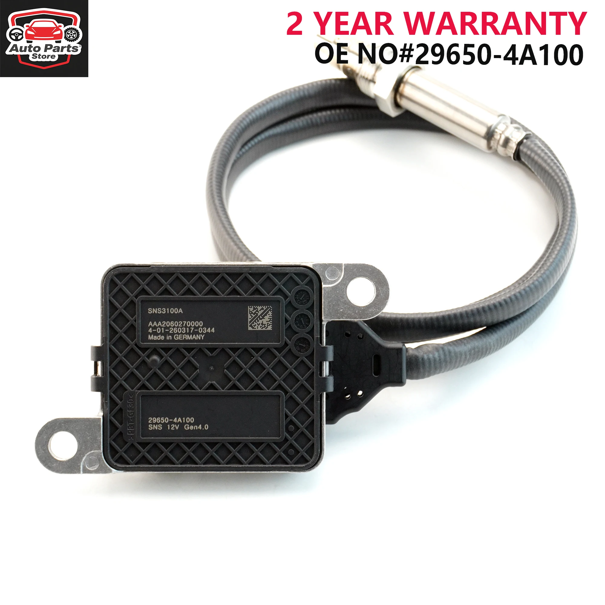 

29650-4A100 Nitrogen Oxide Sensor For Hyundai Porter 2 H-100 Kia Bongo 3 2019- 296504A100 SNS3100A Nox Sensor