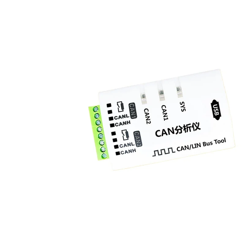

USB To Can Zhou Ligong Chuangxin Can Analyzer USB To CAN Adapter J1939 USB2CAN2IIAC