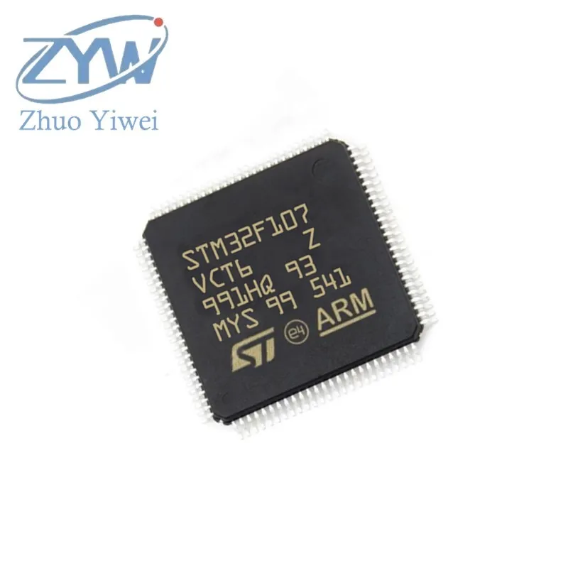 STM32F107 STM32F107VCT6 LQFP-100 Cortex-M3 32-bit Microcontroller-MCU Chip IC Integrated Circuit