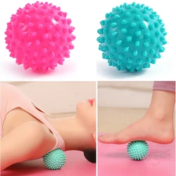 Durable PVC Spiky Massage Ball Trigger Point Sport Fitness Hand Foot Pain Relief Plantar Fasciitis Reliever Hedgehog 7cm Balls