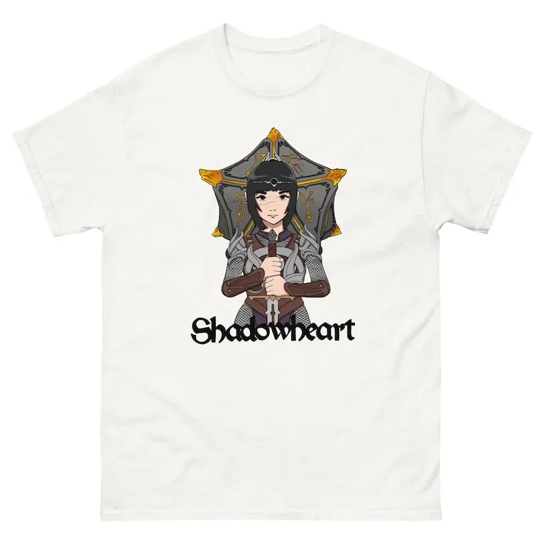 Shadowheart Baldurs Gate 3 T-shirt Unisex t-shirt S-XL check size chart!