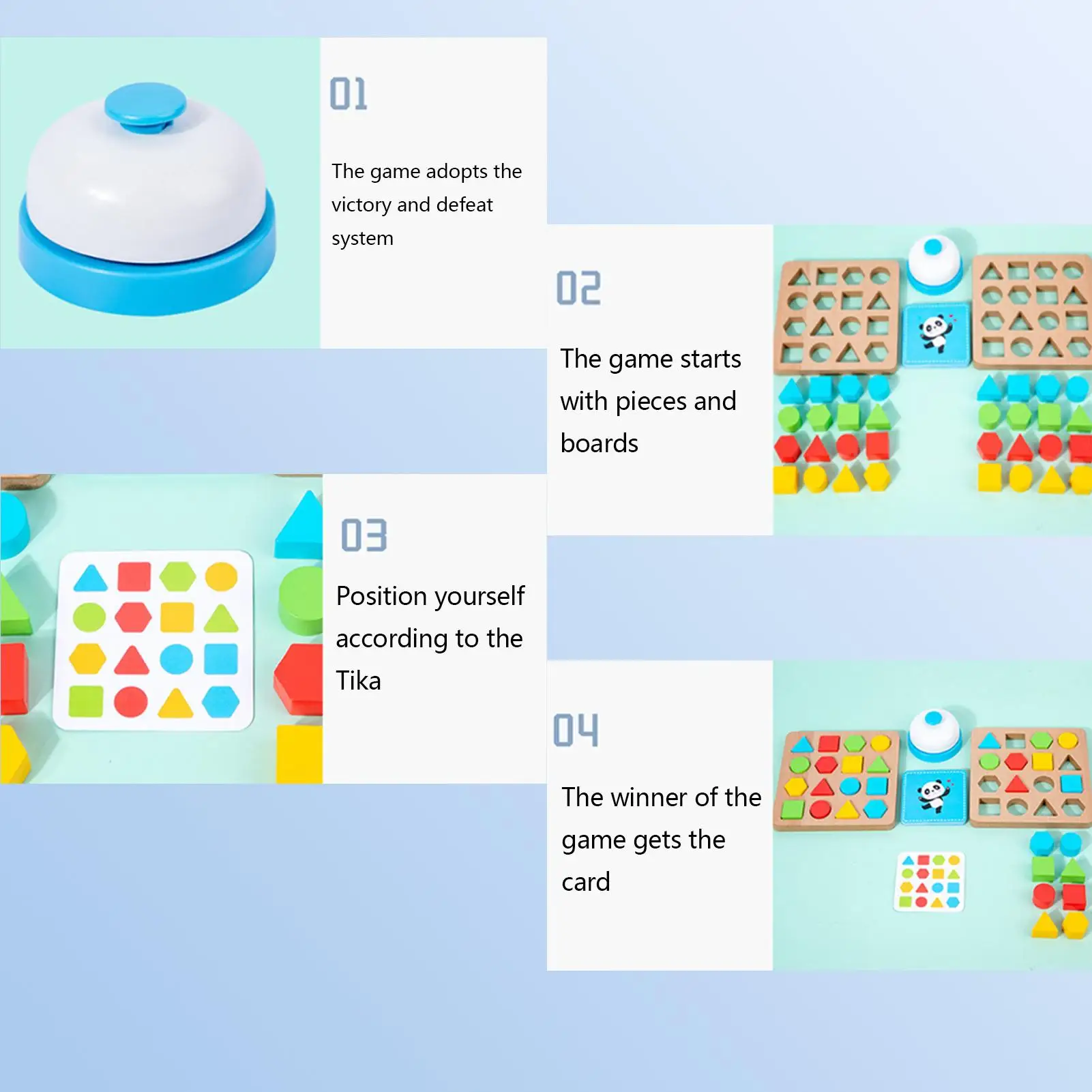 أشكال ألغاز خشبية مكعبات بناء تعليمية للأطفال أشكال ألعاب تعليمية للأولاد والبنات في مرحلة ما قبل المدرسة وعيد الميلاد وعيد الميلاد #1