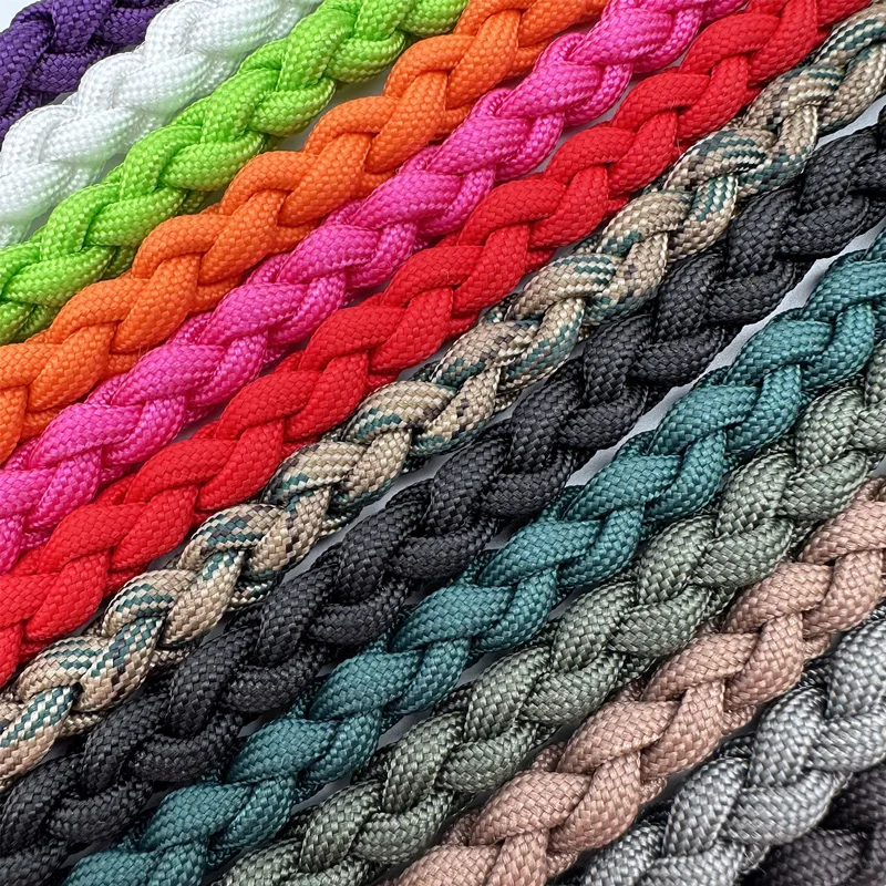 Neue Farben 100FT 31M Hochwertiges Paracord 550 Typ III 7-Strang Mehrfarbiges Seil für Wandern Camping DIY Handgemachtes Seil Großhandel – Detail 1