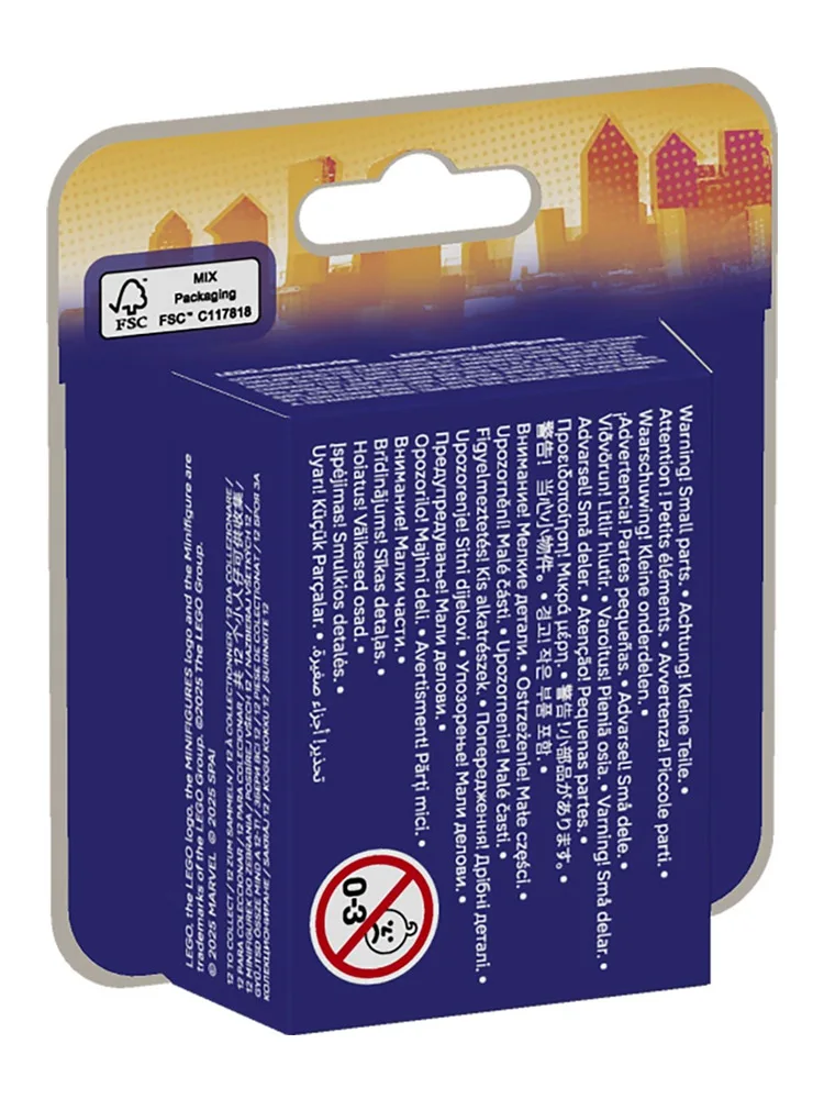 Lego 71050 Spider-Man dans le Spider-Verse Mini figurine boîte aveugle blocs de construction jouet pour la journée des enfants aléatoire un